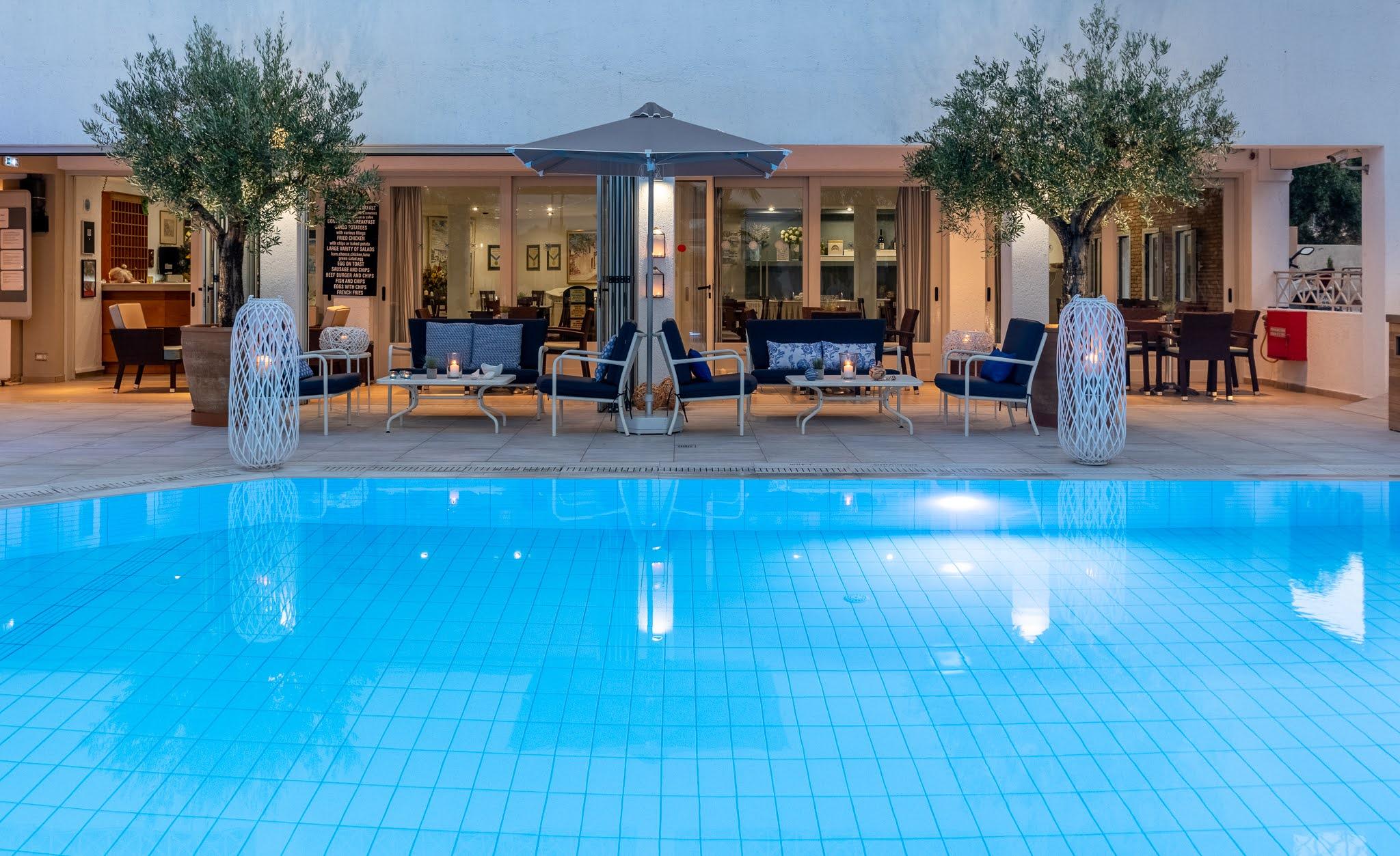 Dedalos Hotel Malia Exterior foto