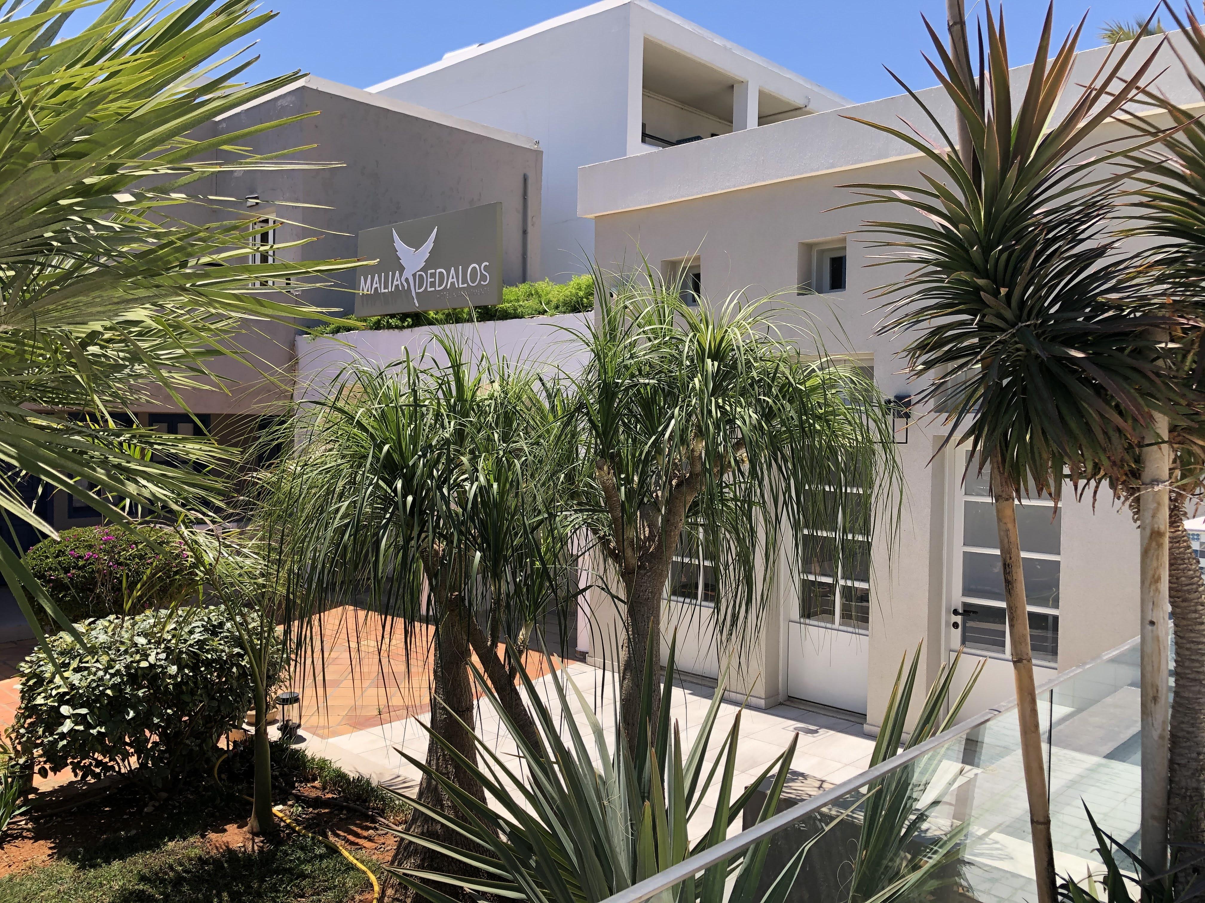 Dedalos Hotel Malia Exterior foto